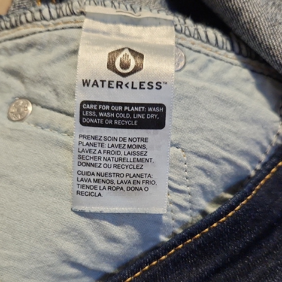 LEVI'S High Rise Bootcut Women's Dark Blue Jeans Size W34- L30. - Picture 3 of 11